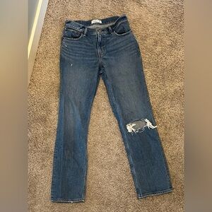 Abercrombie 90’s straight low rise